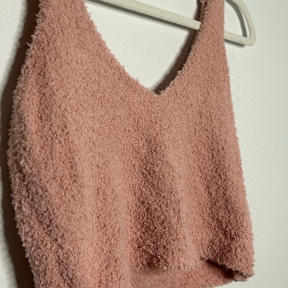 New Pink Chenille Lounge Set - Picture 3 of 4